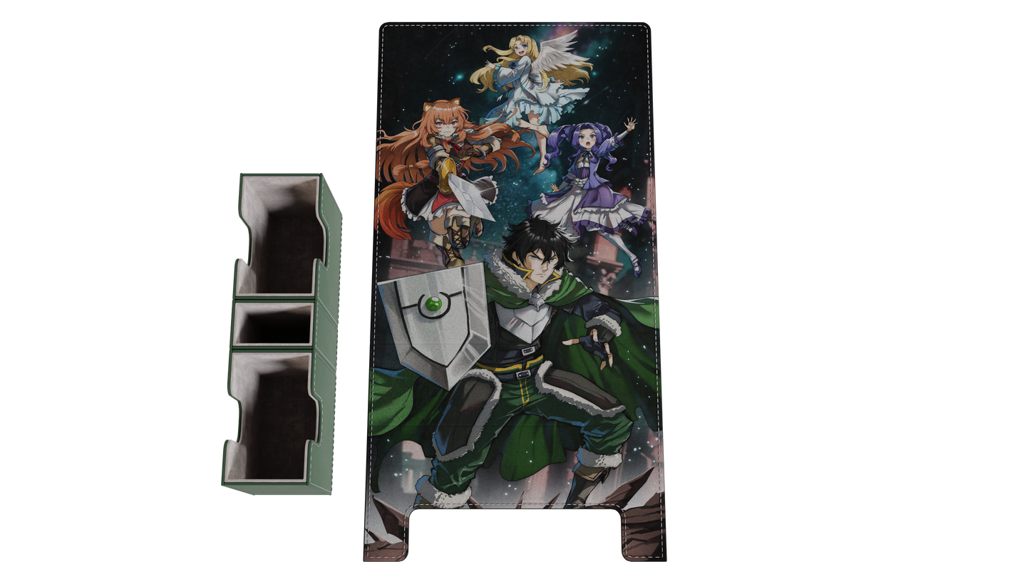 (Pre-Order) Shield Hero Playmat and Deck Box Combo