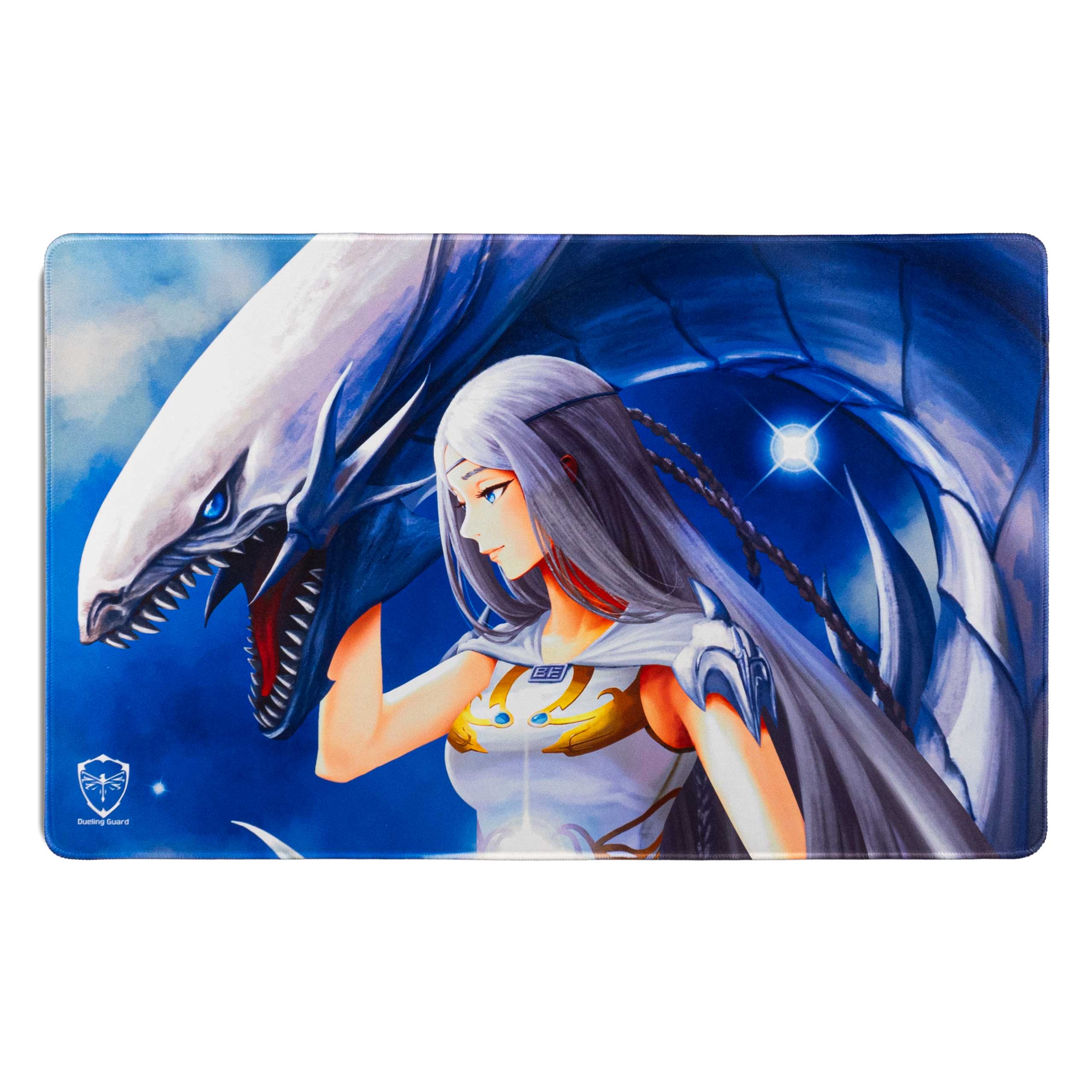 Eyes Of Blue 1-Player Stitched Edge Playmat