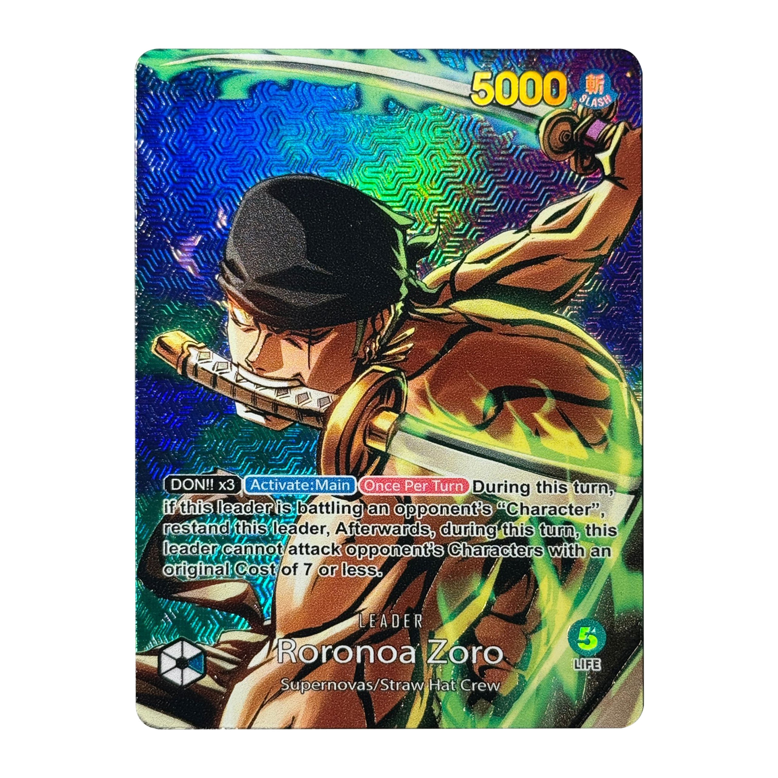 King Of Hell Custom Art Leader Card