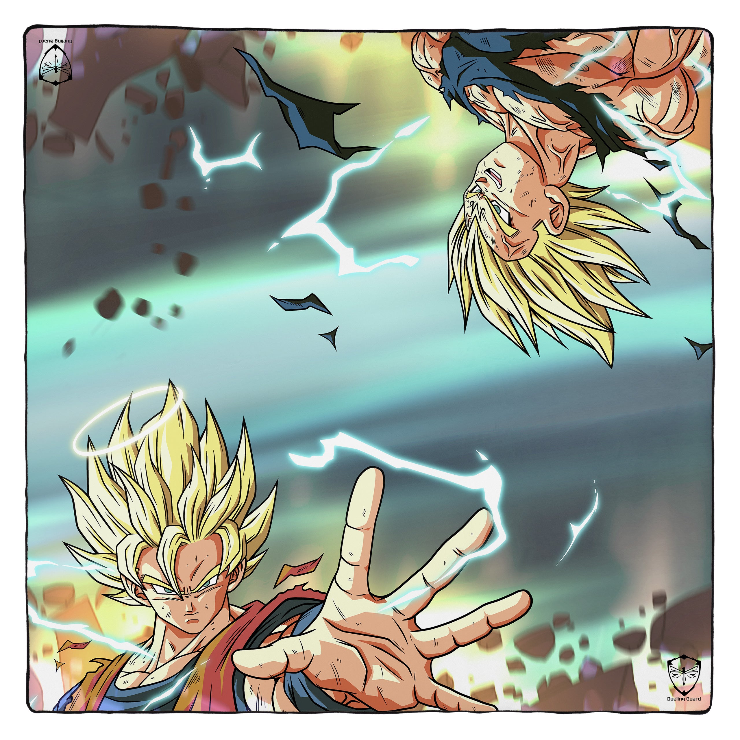 Saiyan's Pride 2-Player Stitched Edge Cloth Playmat