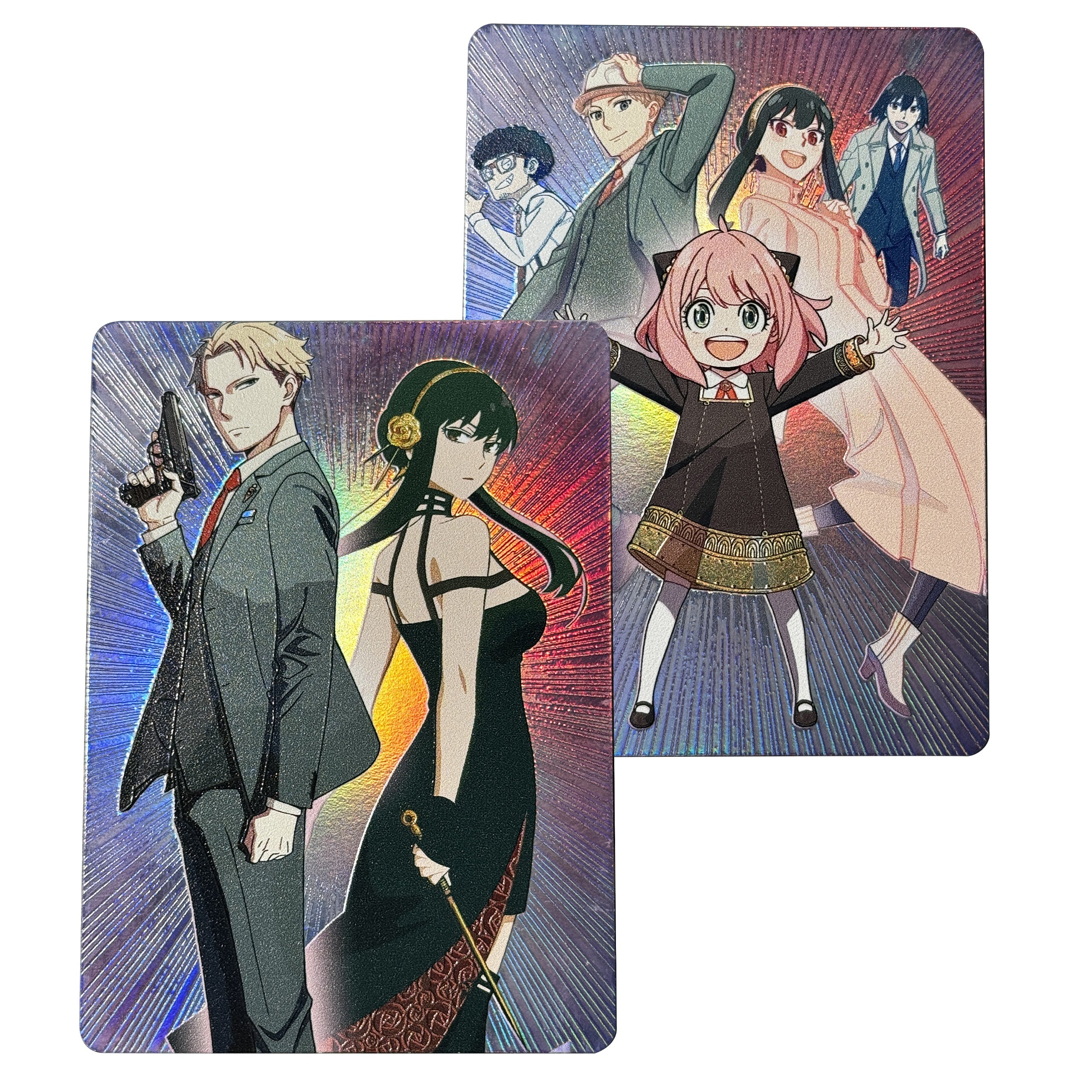 Spy Fam Custom Art Cards