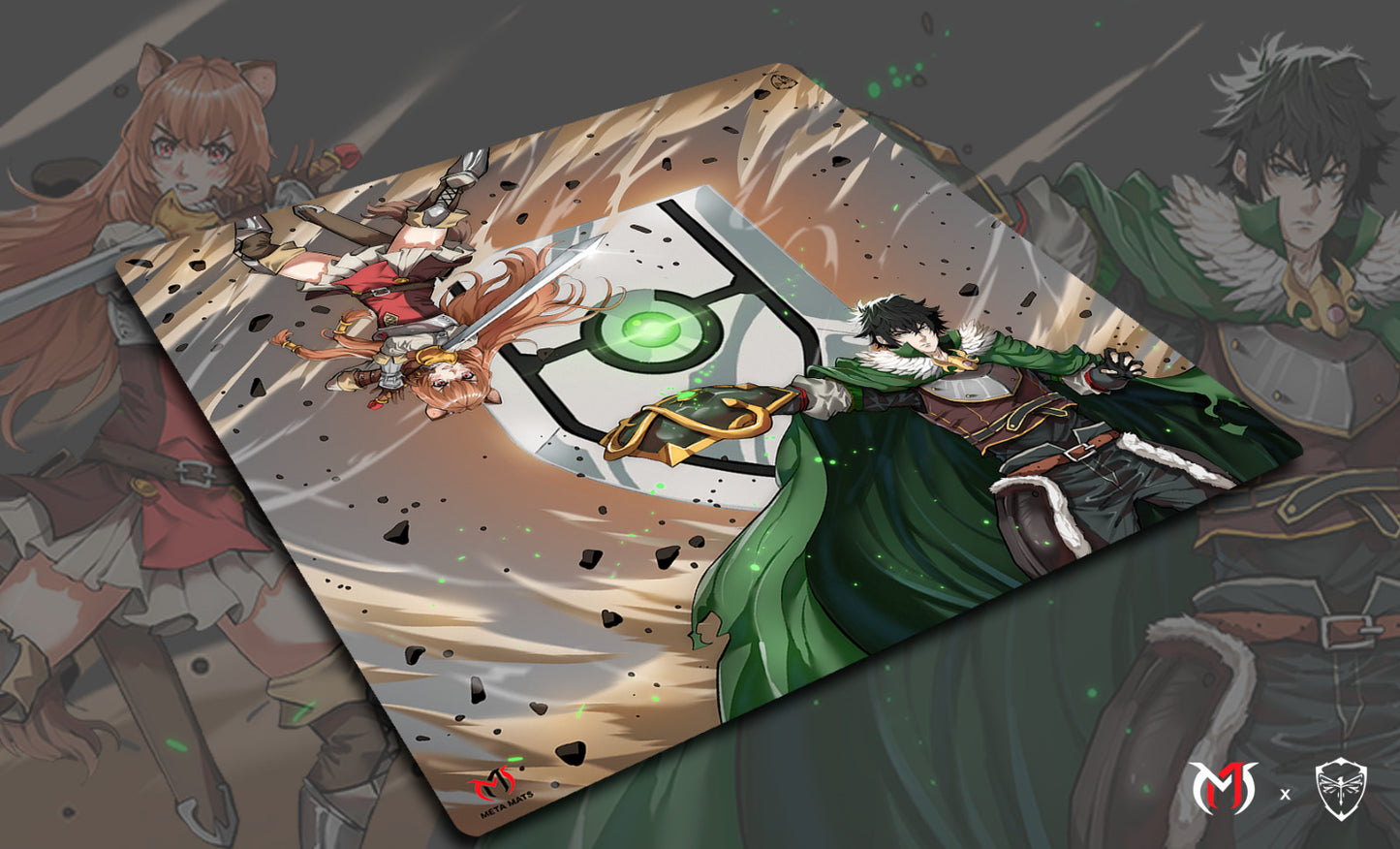 (Pre-Order) Shield Hero Playmat and Deck Box Combo