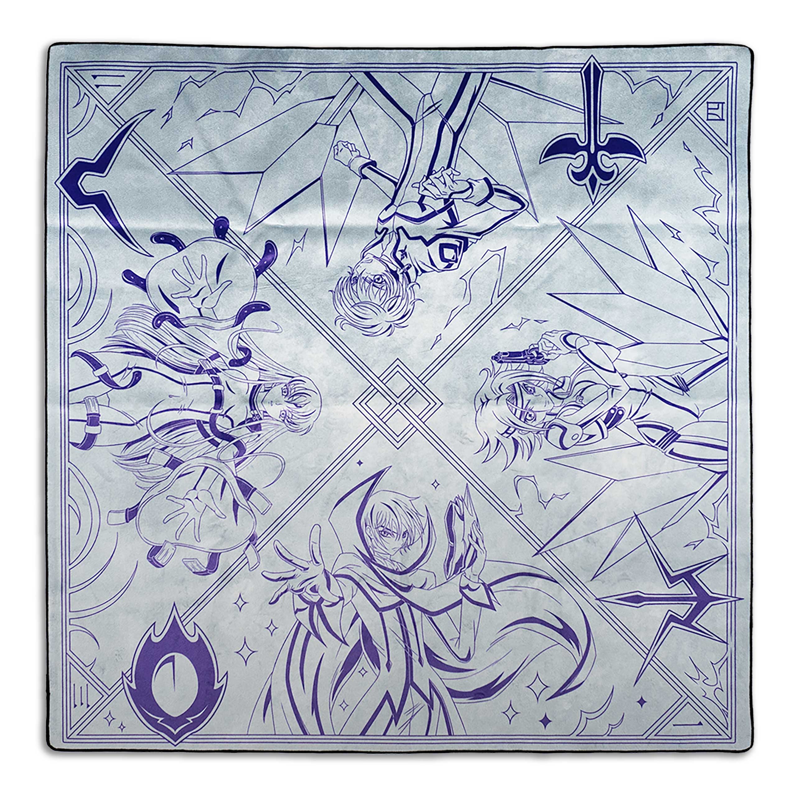 Zero 2-Player Stitched Edge Playmat - Purple