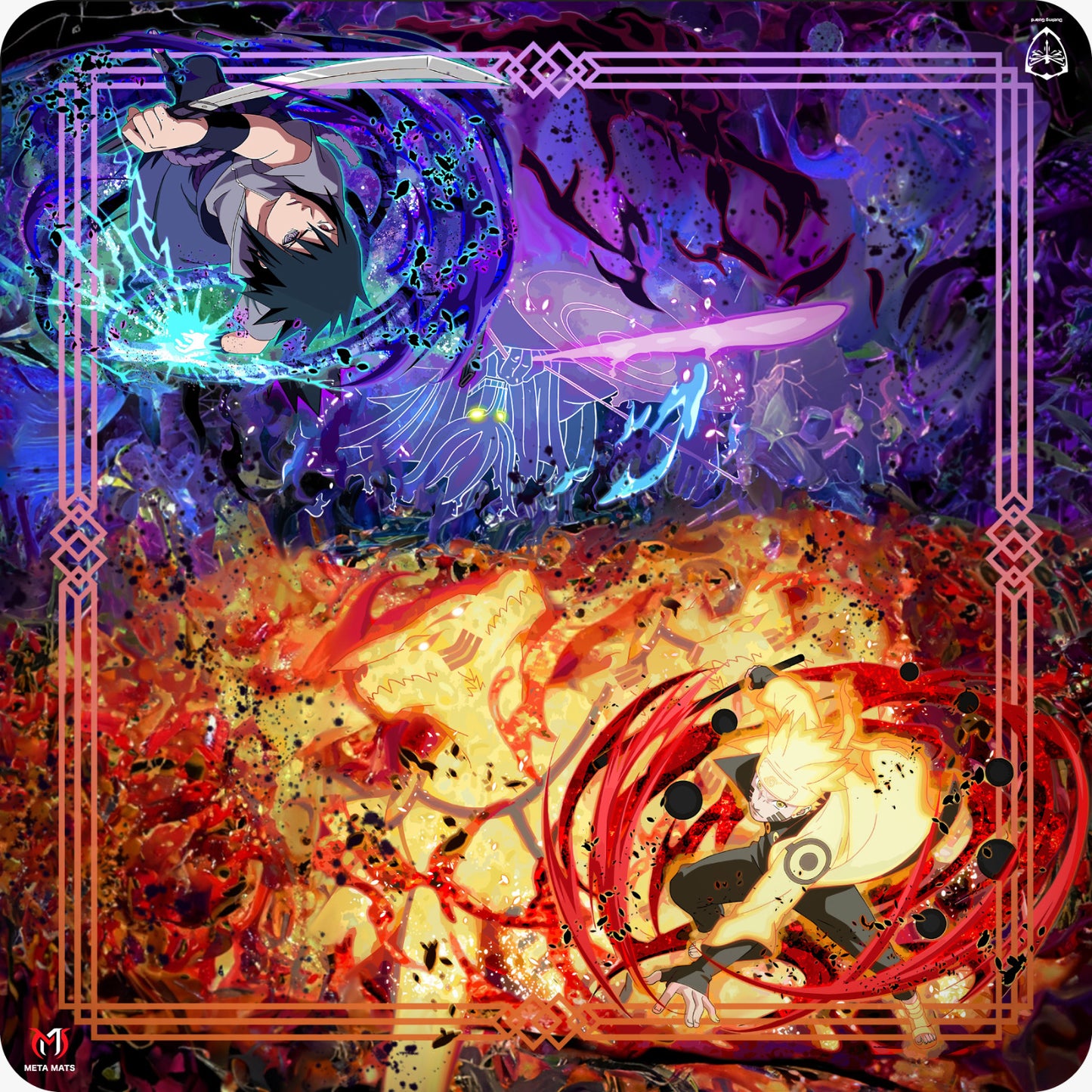2-Player Cloth Playmat Eternal Rivals