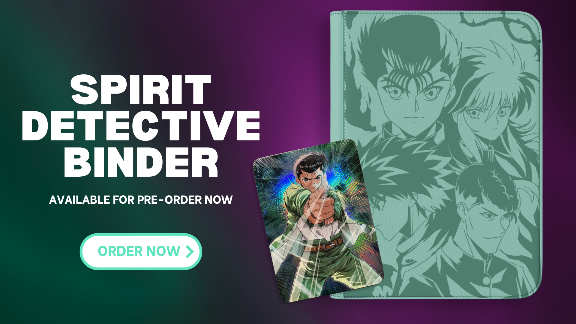 Pre-Order) Spirit Detective TCG Binder (With or Without Custom Art Ca –  Dueling Guard