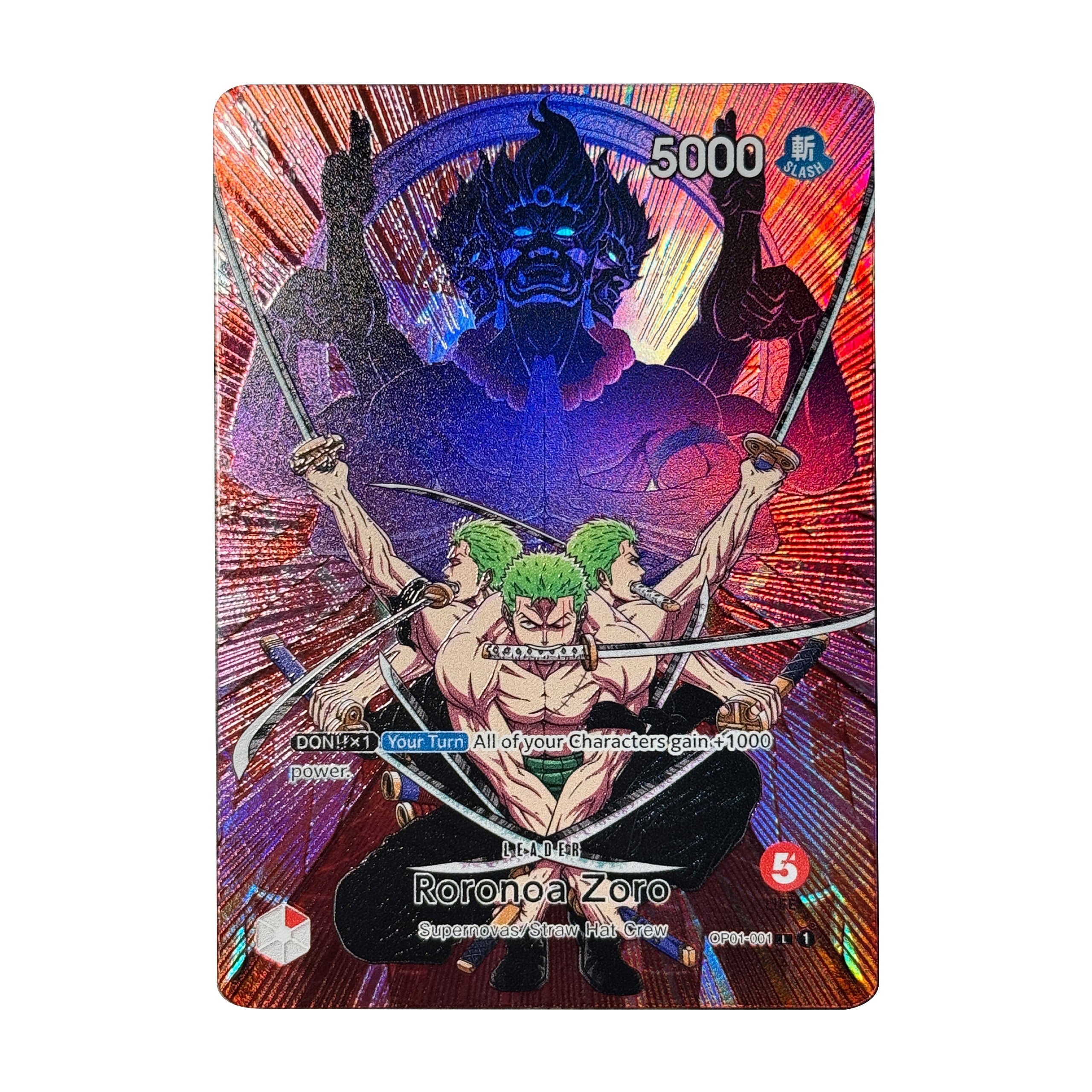 9 Sword Style Custom Art Leader Card