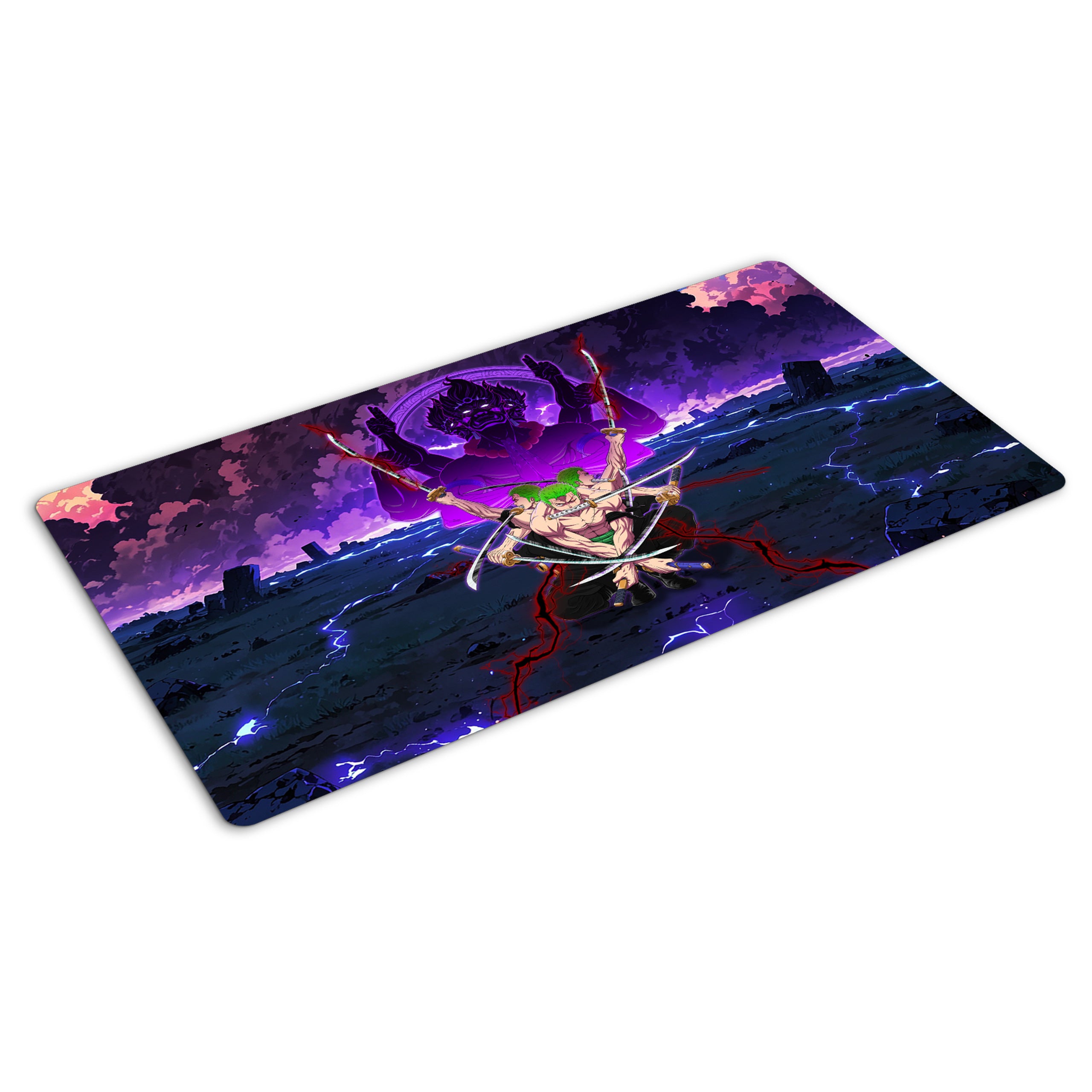 9 Sword Style 1-Player Stitched Edge Playmat