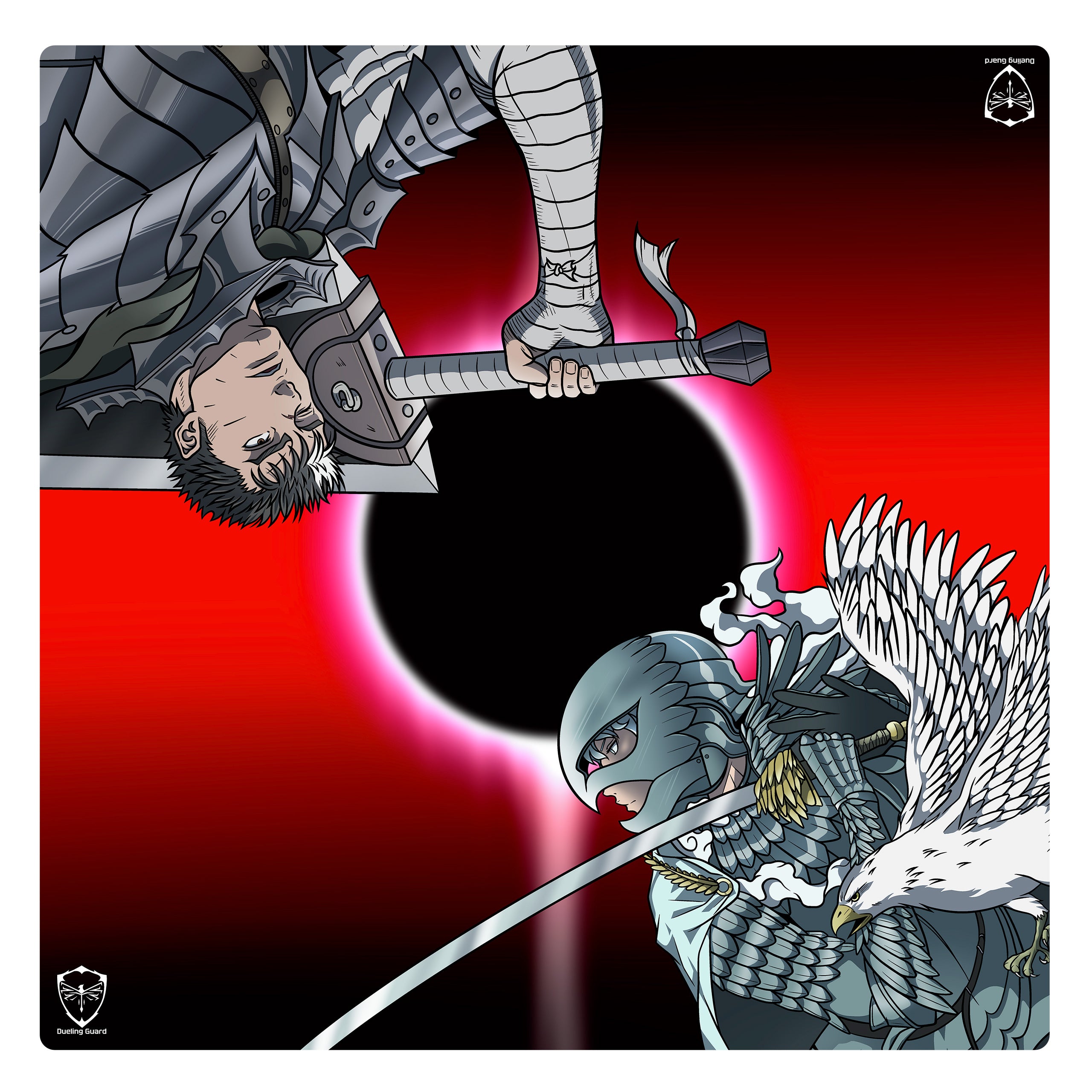 The Struggler 2-Player Cloth Playmat