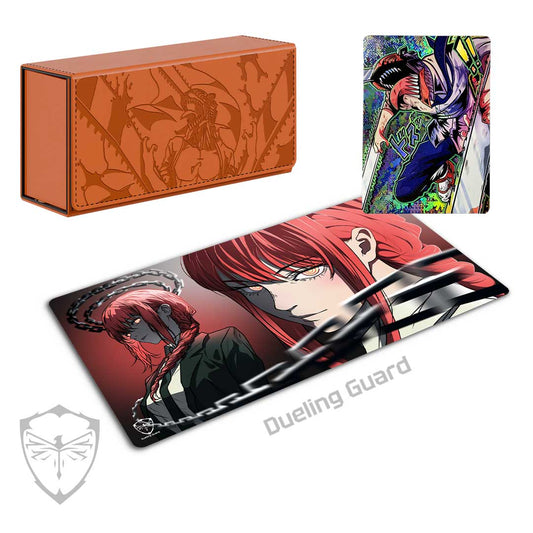 (Pre-Order) Completionist Bundle - Chainsaw Custom Art Cards, Playmat, and Deck Box Combo