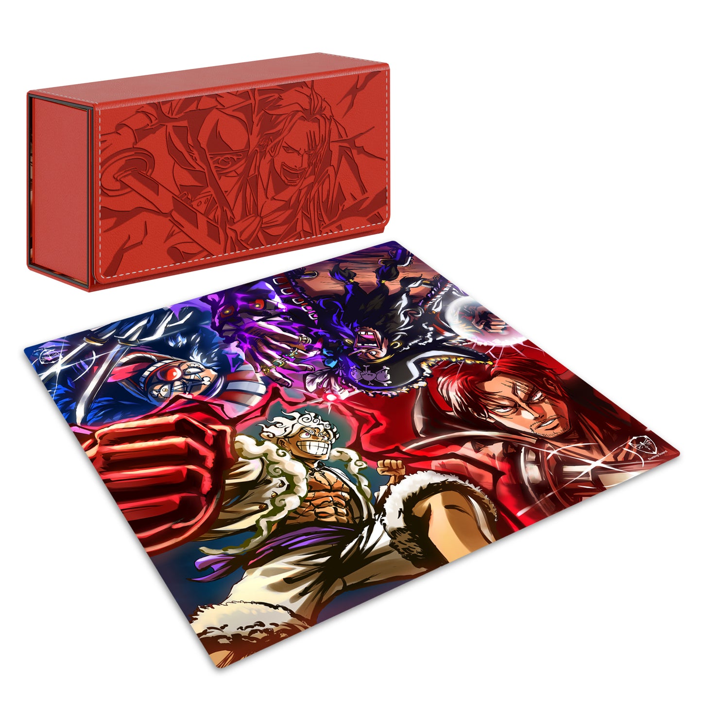 Crimson Conqueror EV 2.5 Box and 2-Player Playmat Combo (Pre-Order)