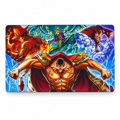 White Beard Pirates 1-Player Stitched Edge Playmat