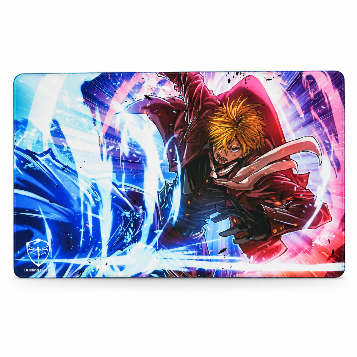 Black Leg 1-Player Stitched Edge Playmat