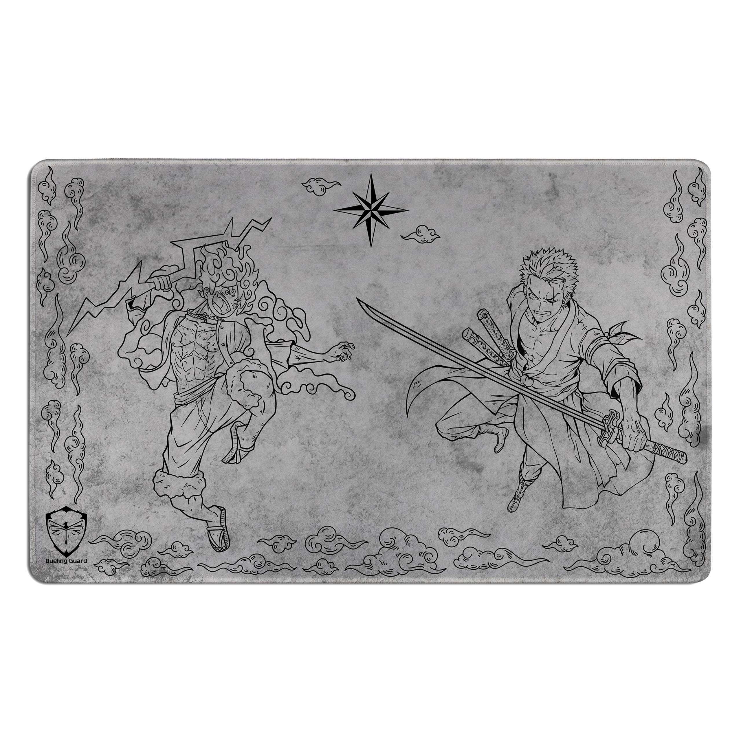 Dream Chasers 1-Player Stitched Edge Playmat (Grey)