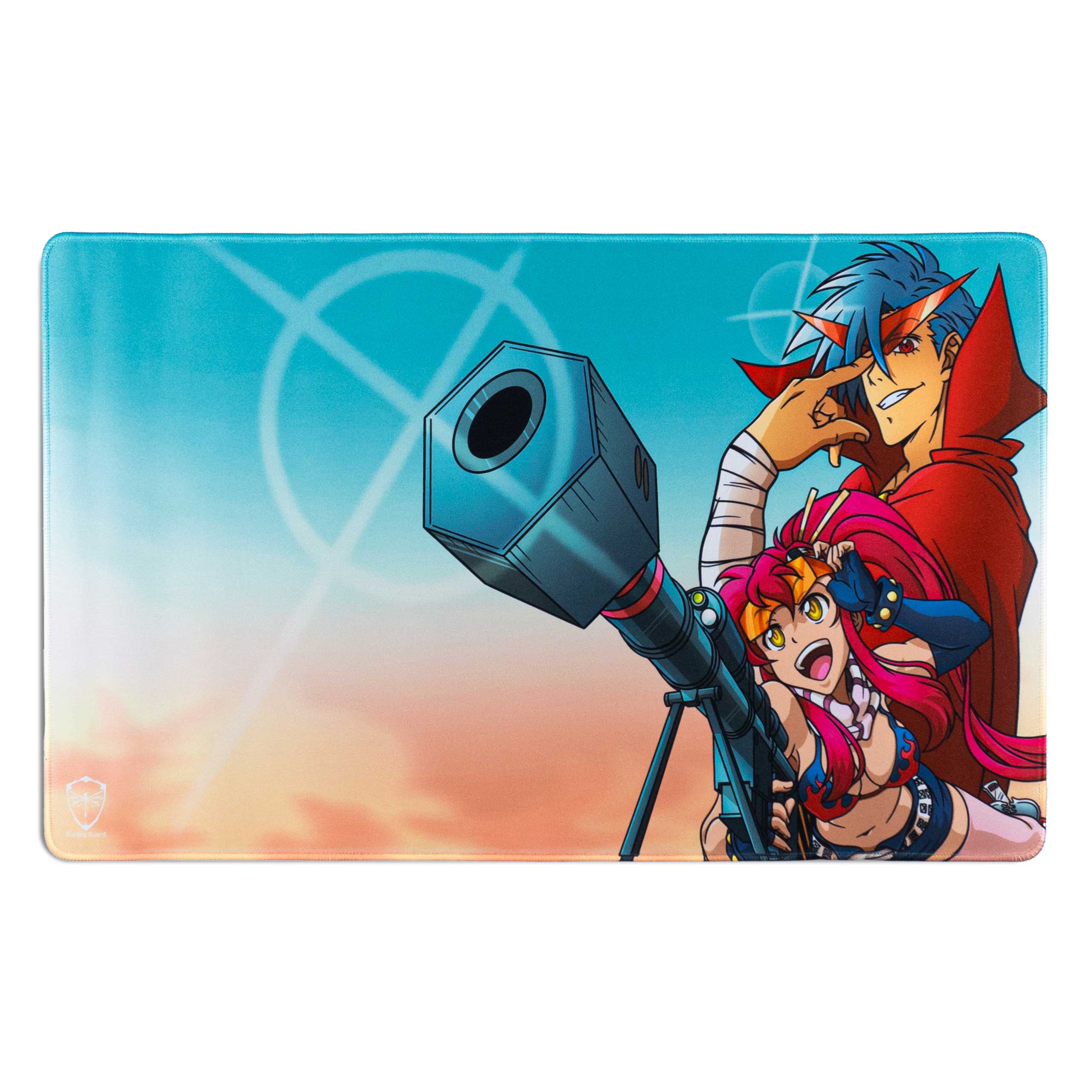 Drill to the Heavens 1-Player Stitched Edge Playmat