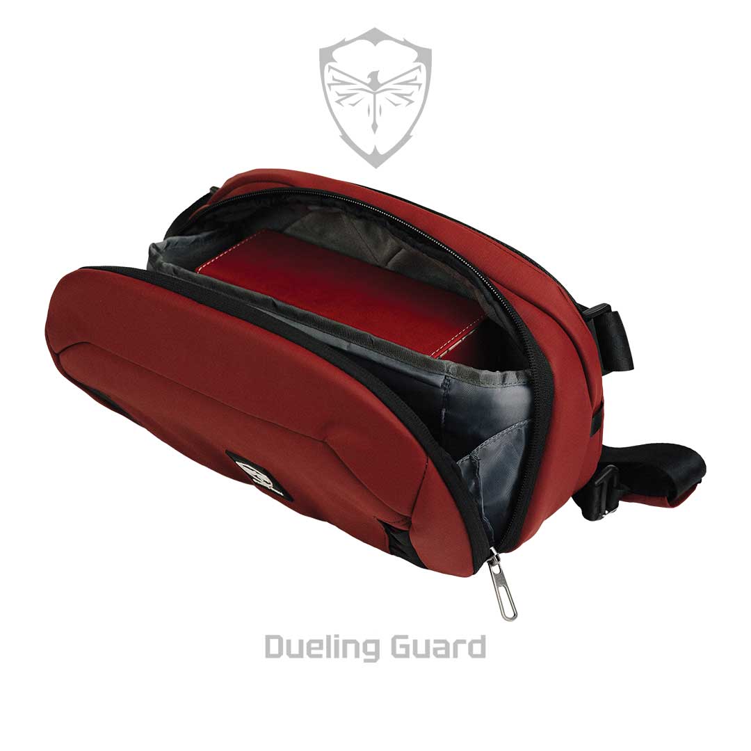 (Pre-Order) The Gauntlet TCG Bag + Sabre Mat Sling (Ruby)