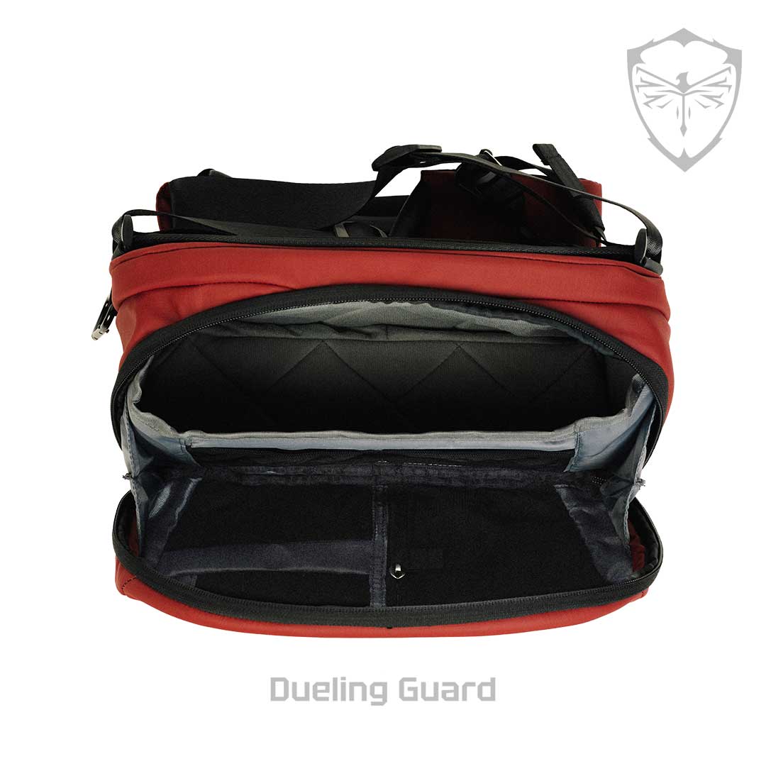 (Pre-Order) The Gauntlet TCG Bag + Sabre Mat Sling (Ruby)