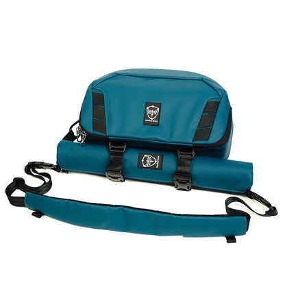 The Gauntlet TCG Bag + Sabre Mat Sling (Aquamarine)