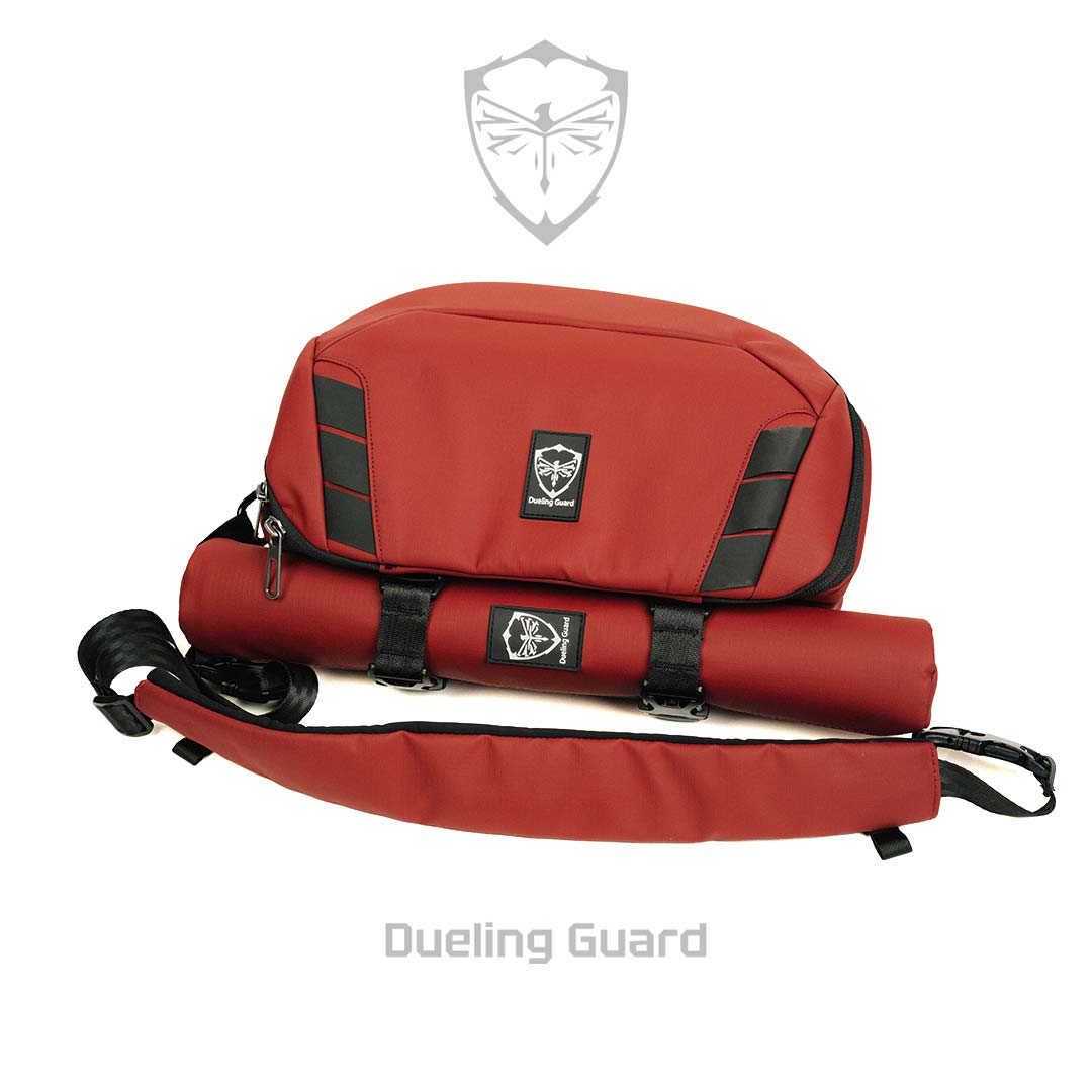 (Pre-Order) The Gauntlet TCG Bag + Sabre Mat Sling (Ruby)