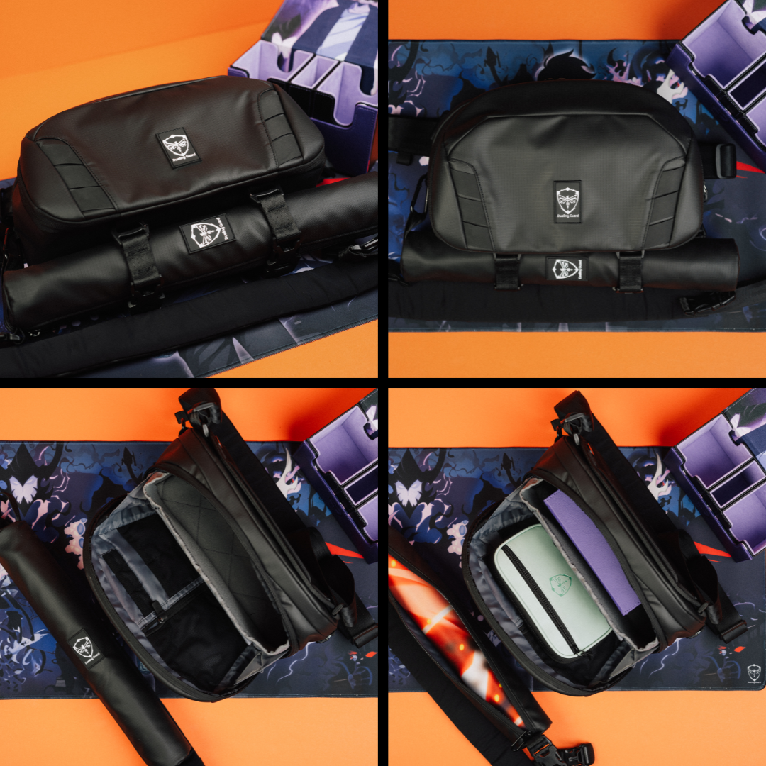 (Pre-Order) The Gauntlet TCG Bag + Sabre Mat Sling (Ruby)