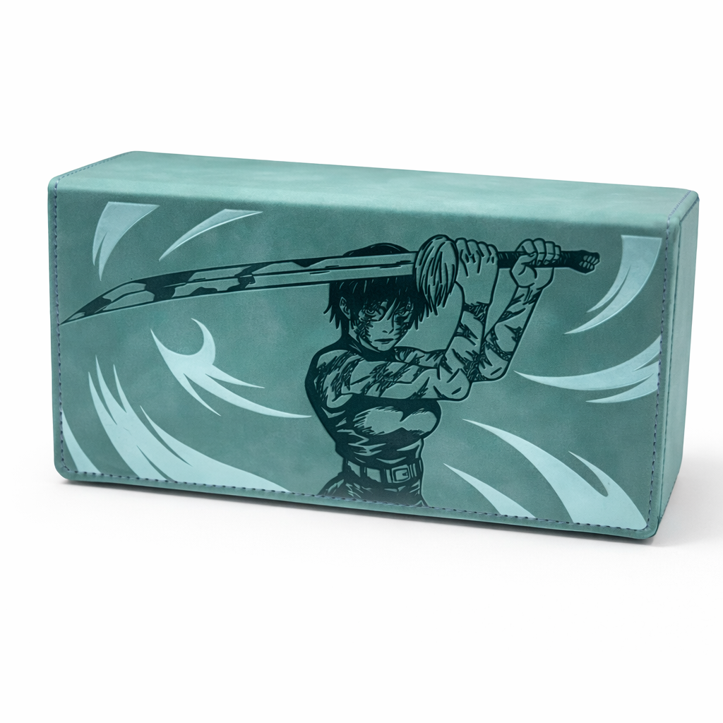 Teal Exterior image of Heavenly Restriction EV 2.5 Deck box from Dueling Guard