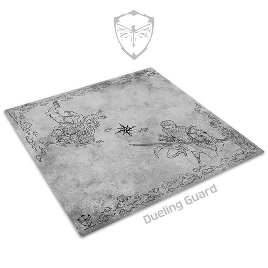 (Pre-Order) Dream Chasers 2-Player Stitched Edge Cloth Playmat (Grey)