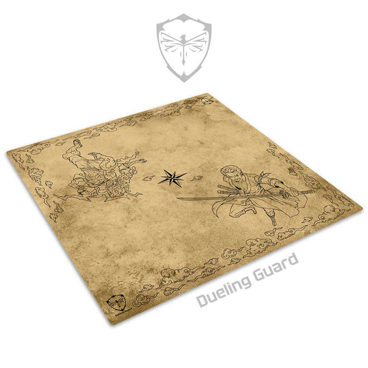 (Pre-Order) Dream Chasers 2-Player Stitched Edge Cloth Playmat (Tan)