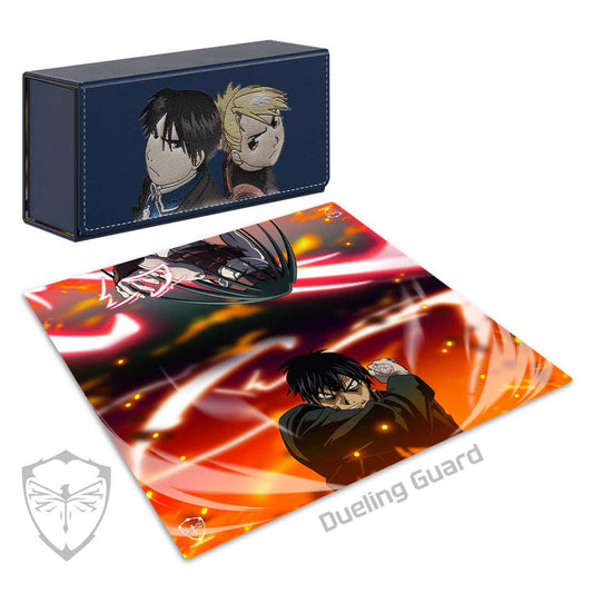 Mustang  EV 2.5 Embroidered Box and 2-Player Playmat Combo (Pre-Order)