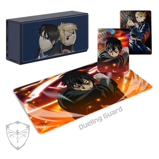 Mustang Embroidered Box 1-Player Stitched Edge Playmat Anime Art Cards (Preorder)