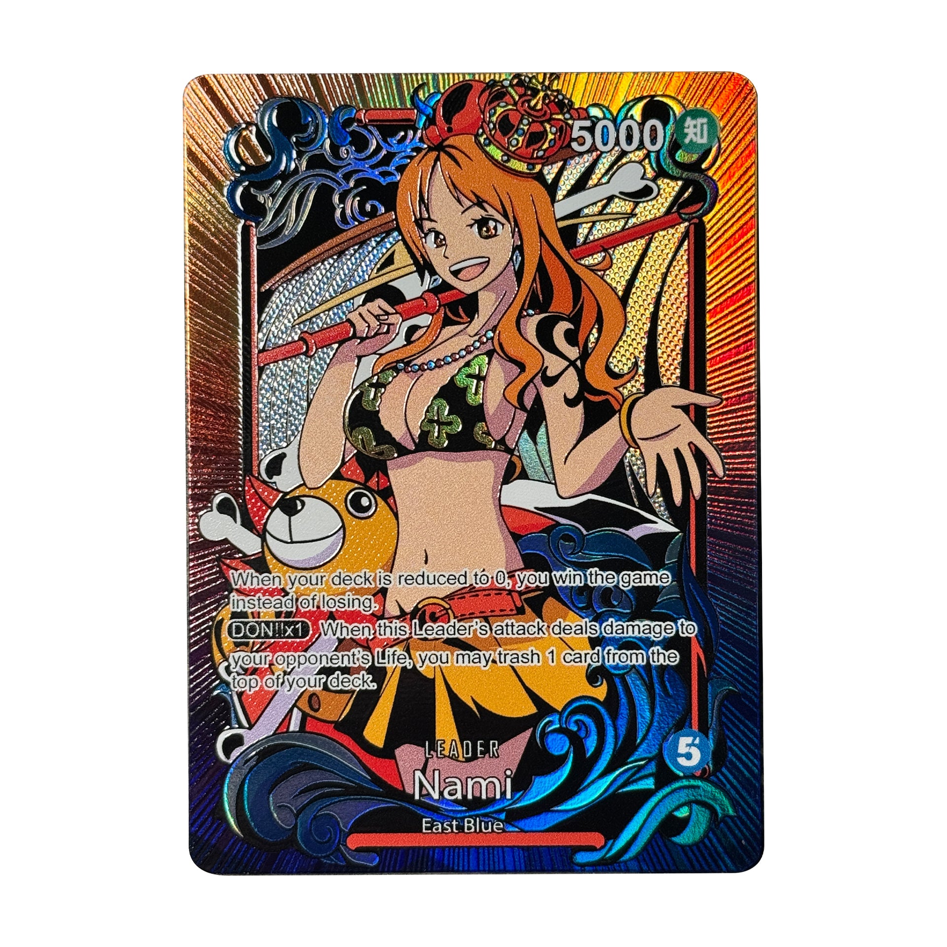 Navigator Nami Custom Art Leader Card – Dueling Guard