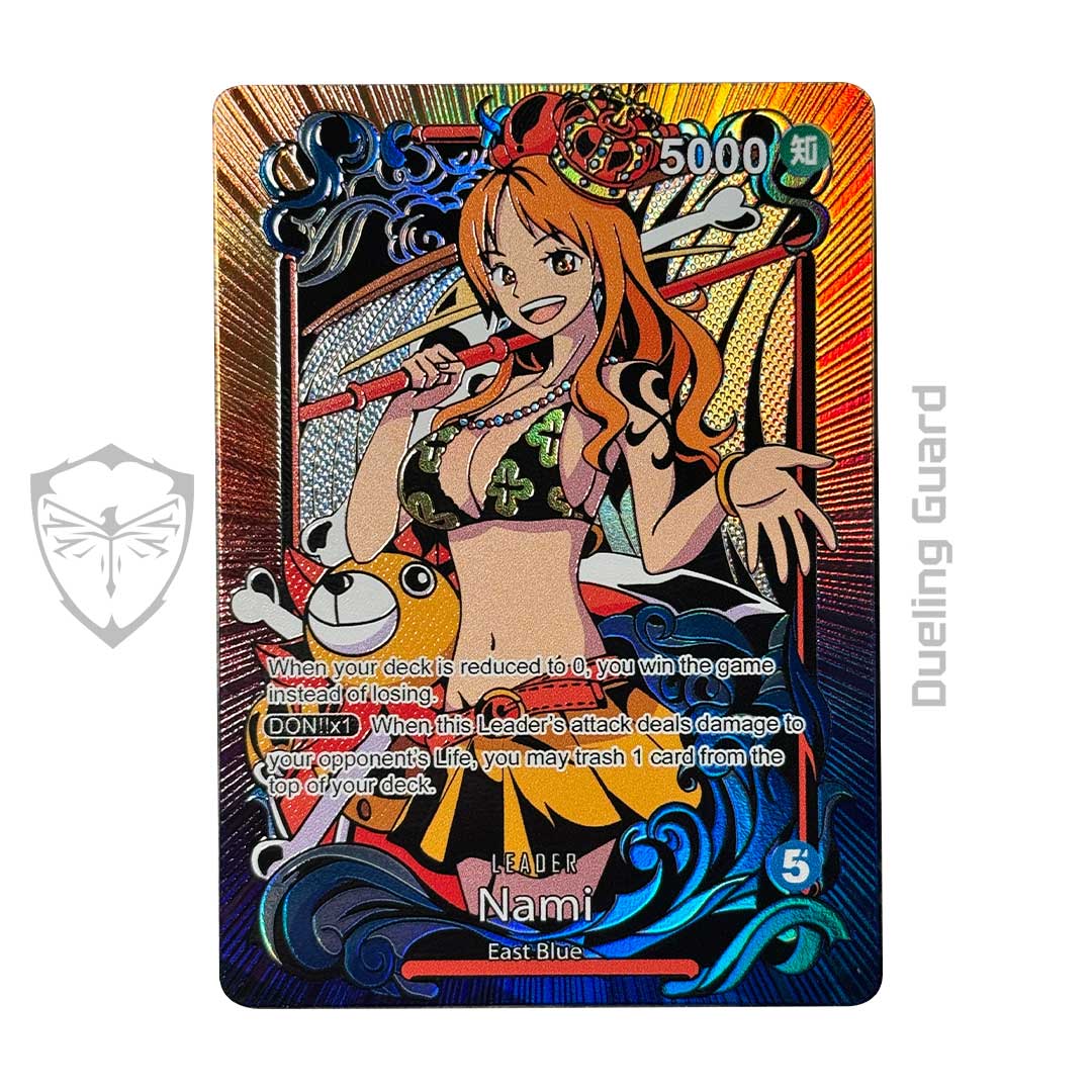 Navigator Nami Custom Art Leader Card