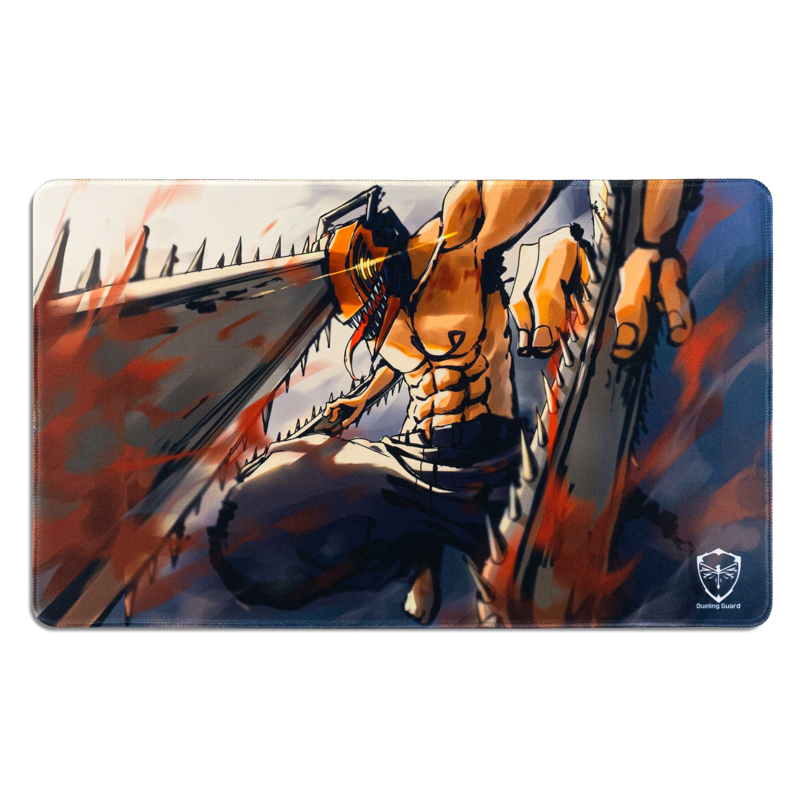 Off The Rip Chainsaw 1-Player Stitched Edge Playmat