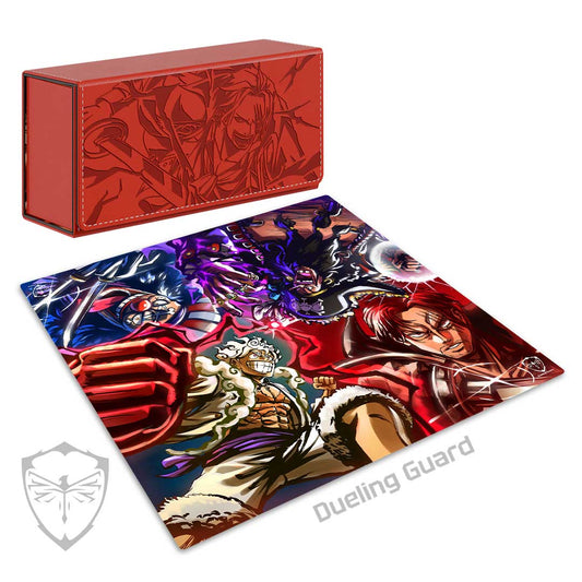 Crimson Conqueror EV 2.5 Box and 2-Player Playmat Combo (Pre-Order)