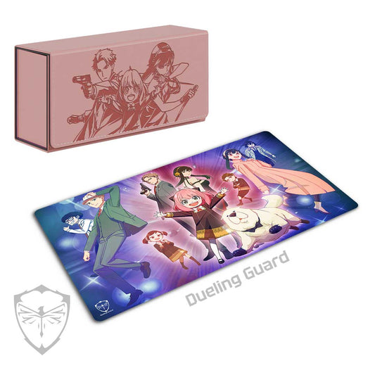 (Pre-Order) Spy Fam 1-Player Playmat and Deck Box Combo