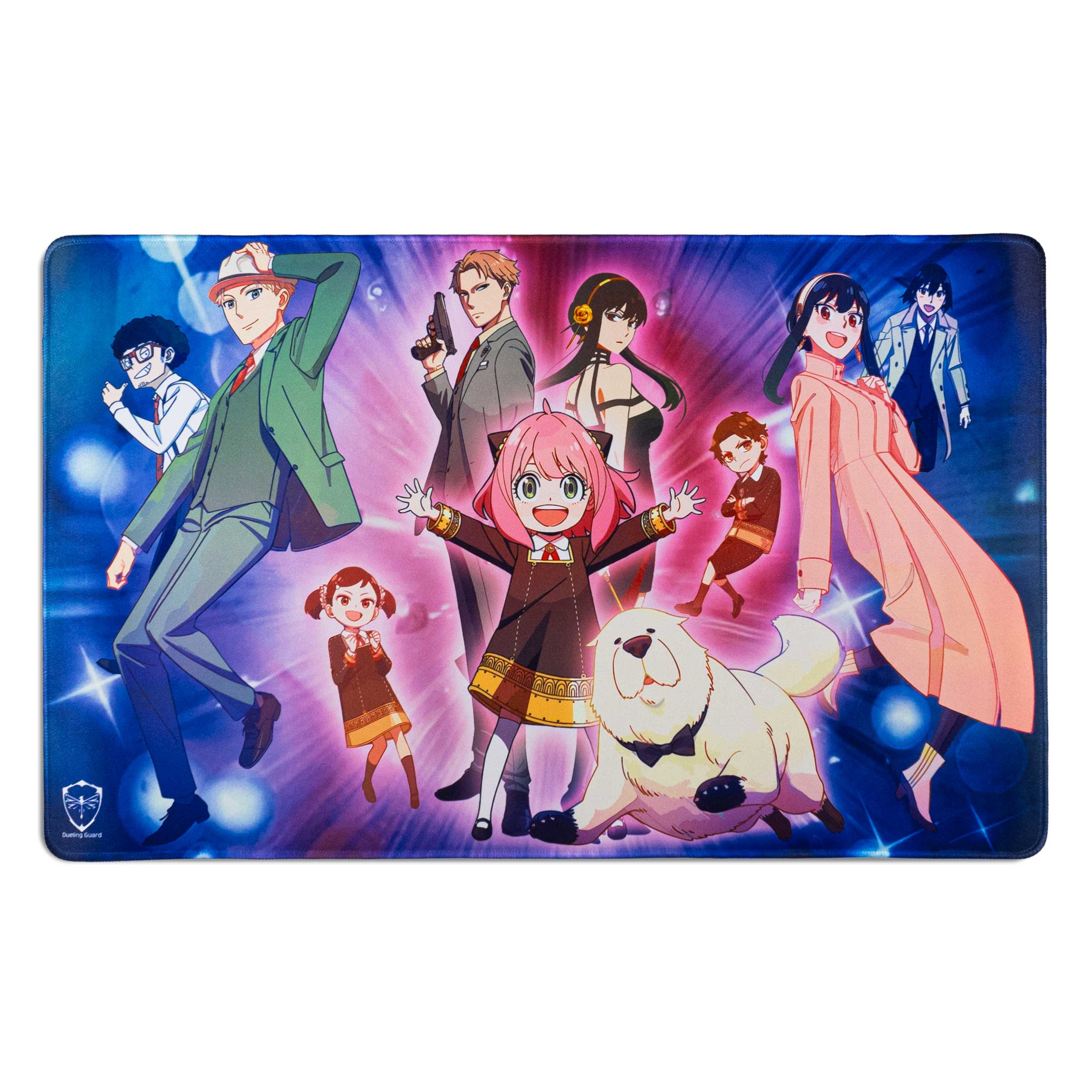 Spy Fam 1-Player Stitched Edge Playmat