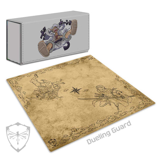(Pre-Order) Sun God EV 2.5 Embroidered Deck Box and 2-Player Playmat Combo