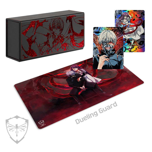(Pre-Order) Completionist Bundle - Tokyo Ghoul Custom Art Cards, Playmat, and Deck Box