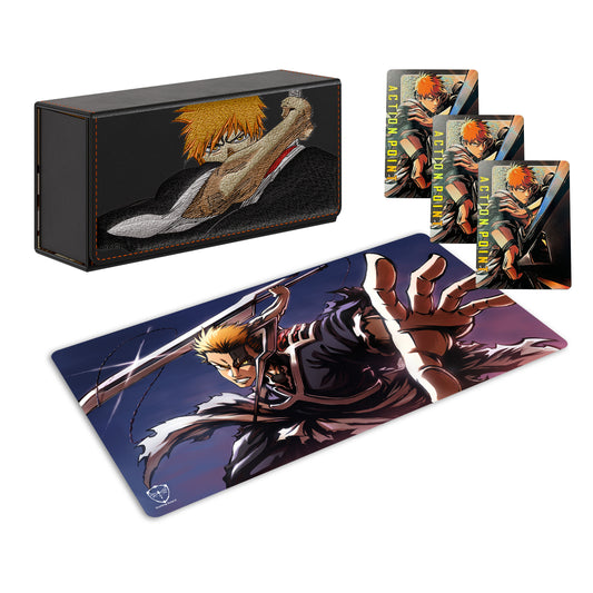 True Bankai Collection - Cards, Playmat, and Embroidered Box (Pre-Order)