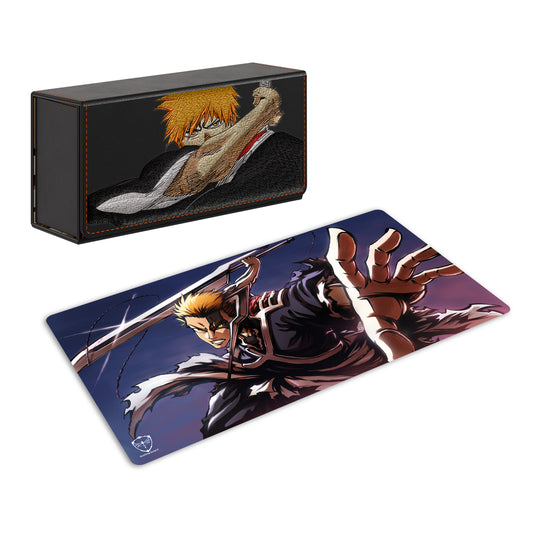 True Bankai EV 2.5 Embroidered Box And 1-Player Playmat Combo (Pre-Order)