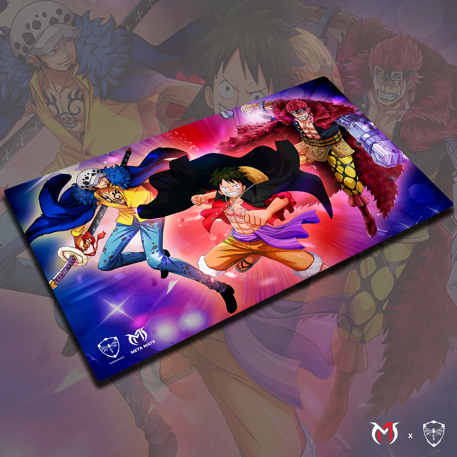 1 - Player Playmat Three Captains – Dueling Guard