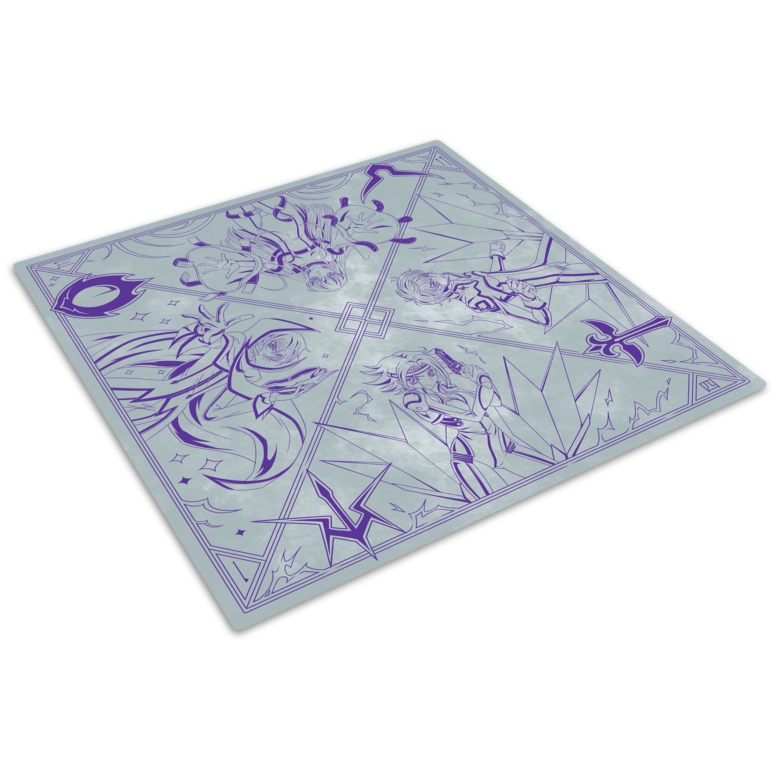 Zero 2-Player Stitched Edge Playmat - Purple (Pre Order)